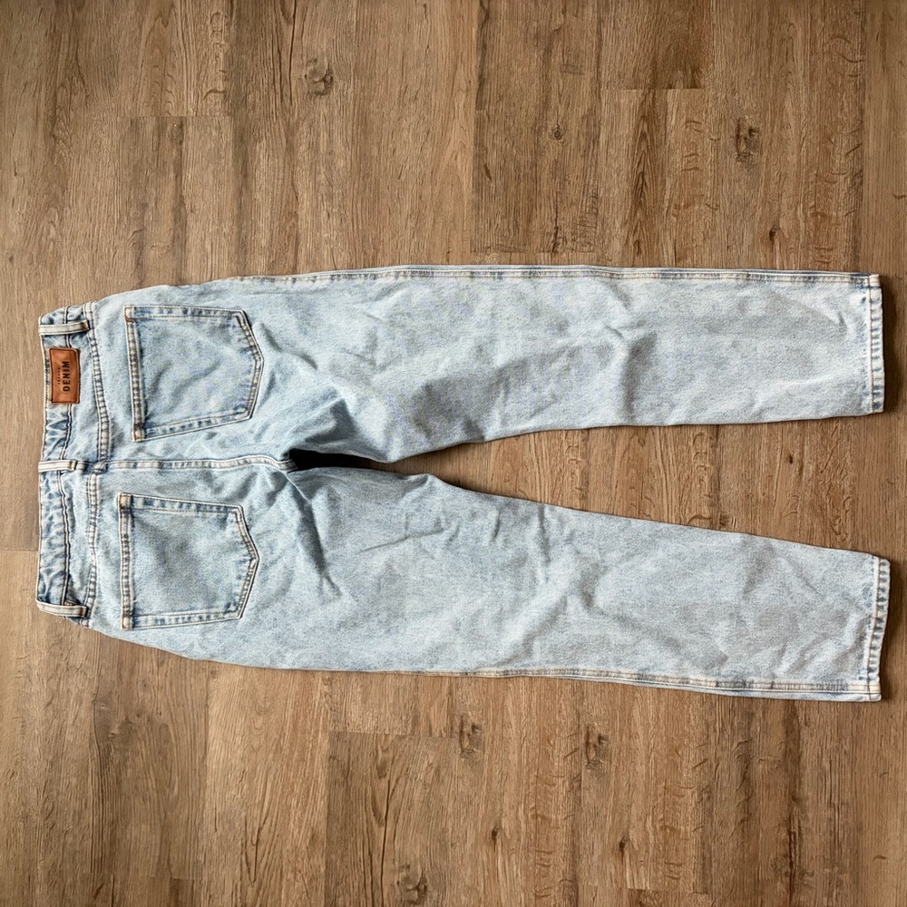 Sezane Light Wash Denim Jeans - Picture 6 of 7